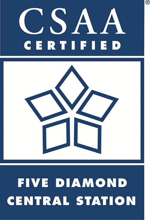 CSAA Five-Diamond logo. alert1 medical alert systems